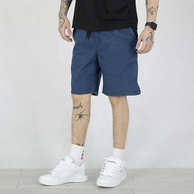 Spodenki Jeansowe Patriotic Kastet Logo niebieskie