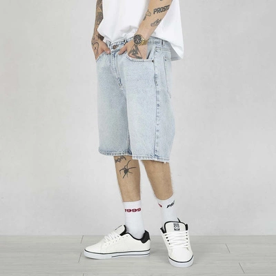 Spodenki Jigga Wear Crown light blue gold