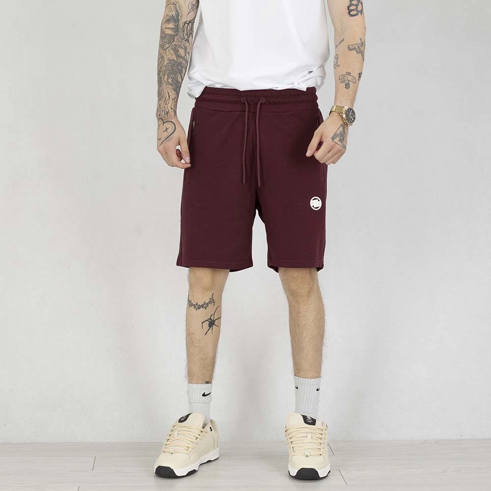 Krótkie spodenki Pit Bull Carson bordowe