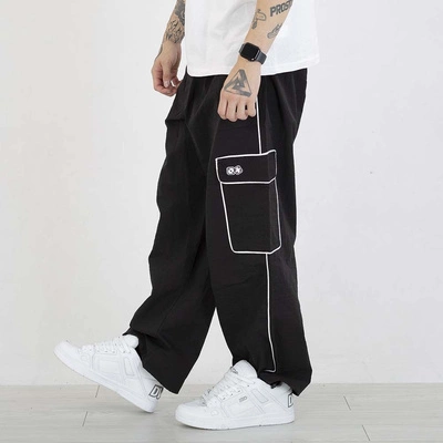 Spodnie Lucky Dice Baggy Crepe czarne