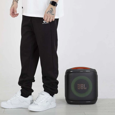 Spodnie dresowe Alpha Industries Basic Small Logo II 156370 czarne