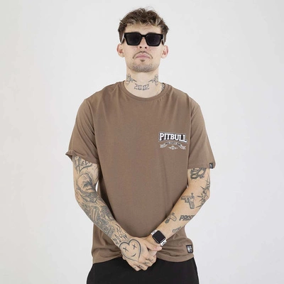 Koszulka Pit Bull Troublemaker ciemna brązowa