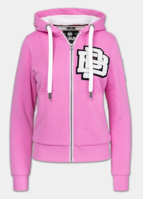 Bluza Pit Bull Hoodie Zip Ruffina PB różowa