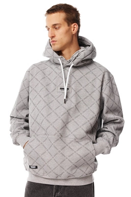 Bluza Mass Hoodie Monogram szara
