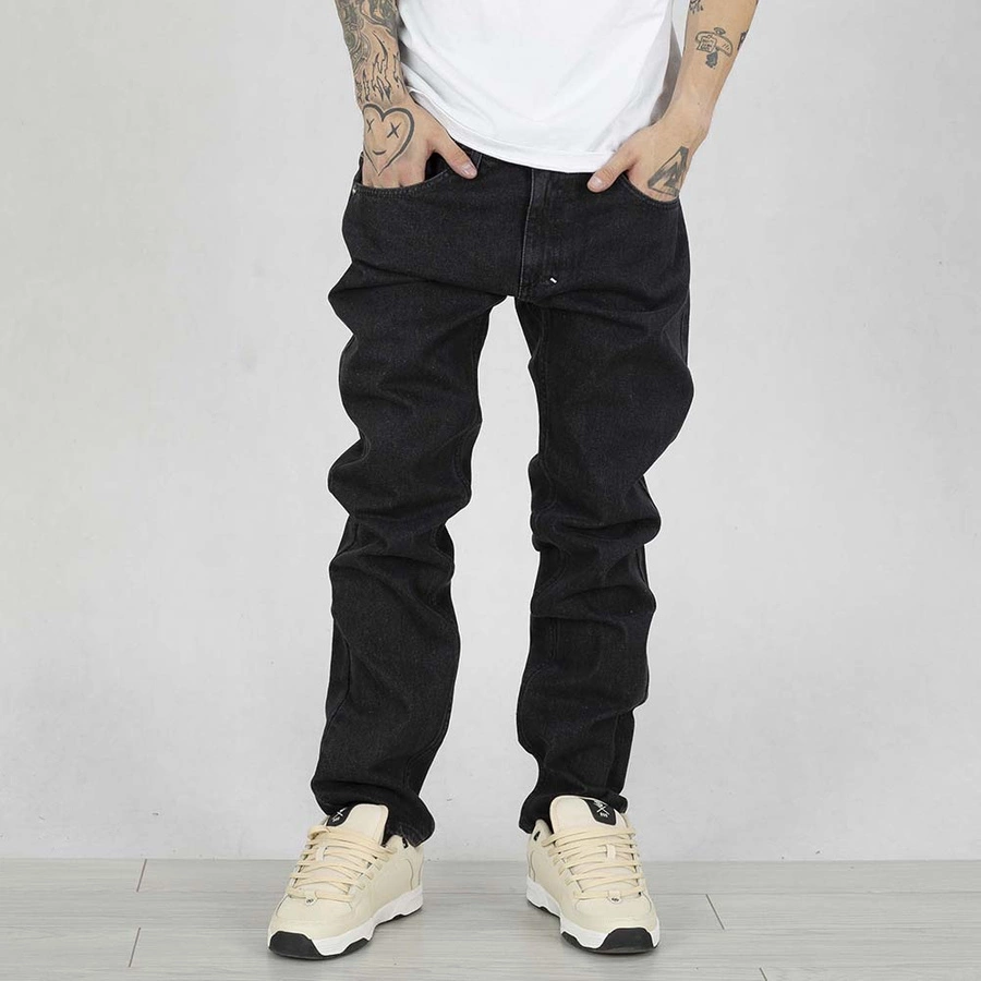 Spodnie Baggy Fit Mass Jeans Slang black rinse