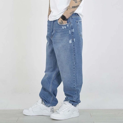 Spodnie Baggy I8 Denim BAG99 niebieskie