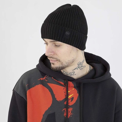 Czapka Pit Bull Velcro Logo czarna