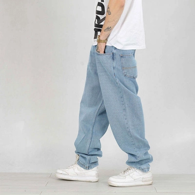 Spodnie MH Sport Baggy Tag Blue MH8 light blue