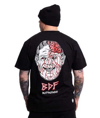 Koszulka Brain Dead Familia Life Is Pain czarny