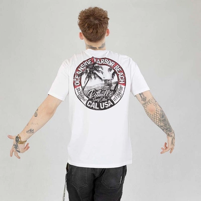 Koszulka Pit Bull Oceanside biała