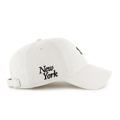 Czapka 47 Brand MLB New York YankeesFoundation ’47 CLEAN UP B-FNDTN17GWS