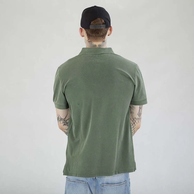 Koszulka Polo Pit Bull Pique Small Logo zielona