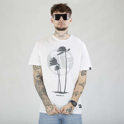 Koszulka Pit Bull Palms biała