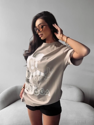 Koszulka Olavoga Besco beżowa