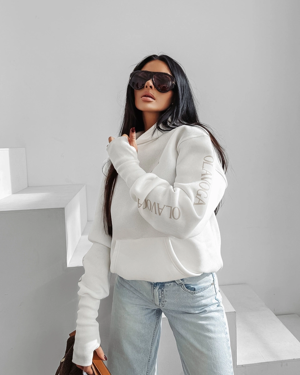 Bluza Olavoga Hoodie Wild Season ecru