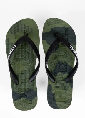 Klapki Japonki Pit Bull camo woodland camo