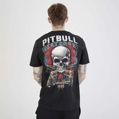 Koszulka Pit Bull Santa Muerte czarna