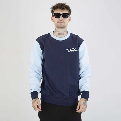Bluza Diil Crewneck Dill Double granatowa błękitna