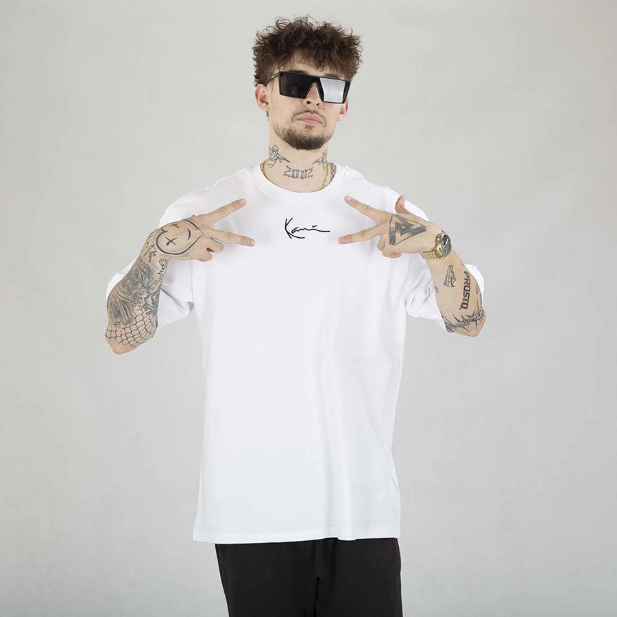 Koszulka Karl Kani Signature 6060585 biała