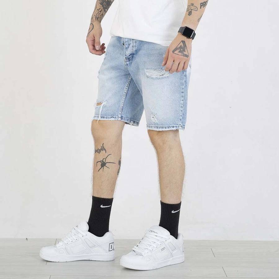 Krótkie Spodenki I8 Denim Sho23 light blue