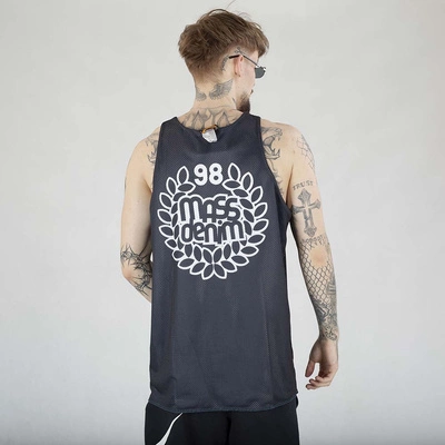 Tank Mass Base Back czarna niebieska