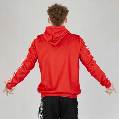 Bluza Dudek P56 Hoodie Lion Football czerwona