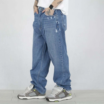 Spodnie Baggy I8 Denim BAG51 niebieskie