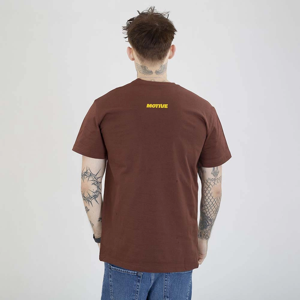 Koszulka Motive Laur brązowa
