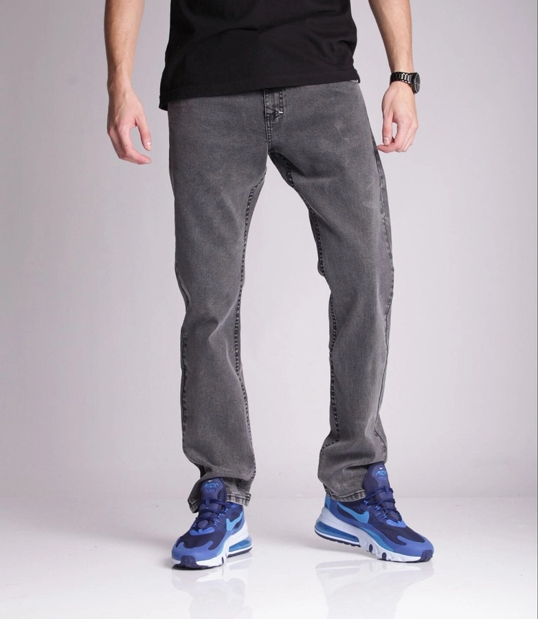 Mass Classics Jeans Straight Fit Black Stone Washed