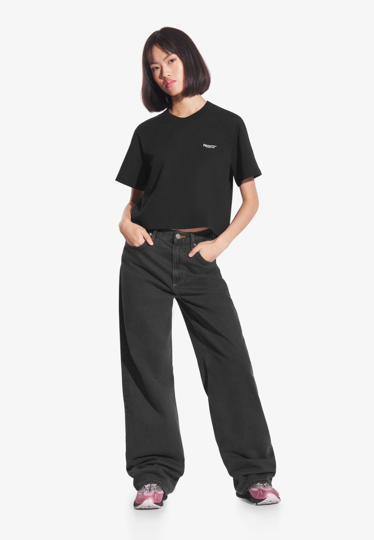 Koszulka Prosto Heavyweight czarna