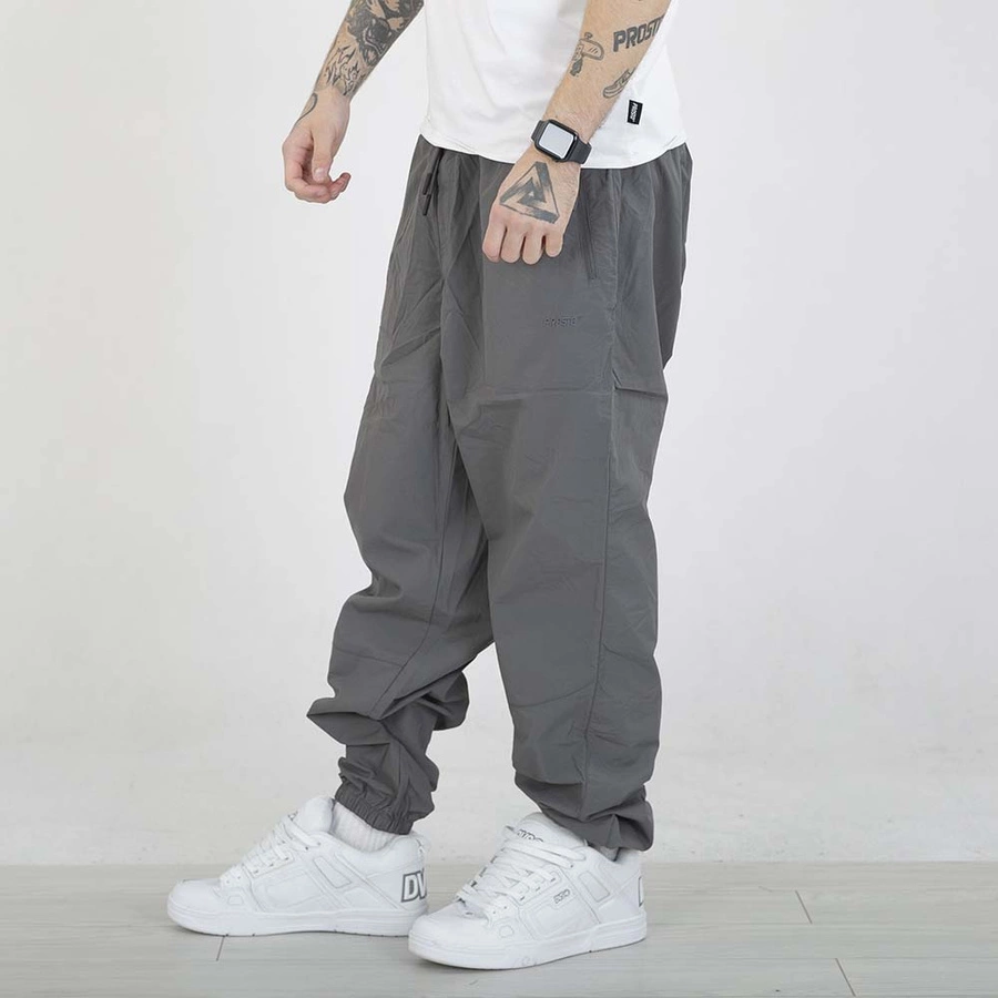 Spodnie dresowe Prosto Pixo ciemne szare