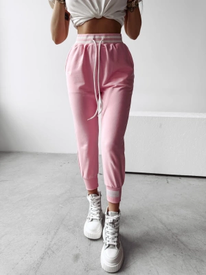 Spodnie Damskie dresowe Olavoga Miracle różowe