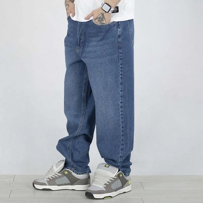 Spodnie Baggy I8 Denim BAG53 niebieskie
