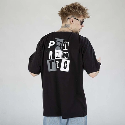 Koszulka Patriotic Baggy Ransom Note czarna