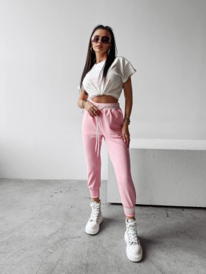 Spodnie Damskie dresowe Olavoga Miracle różowe