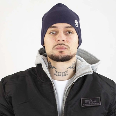 Czapka Zimowa Pit Bull Small Logo II granatowa