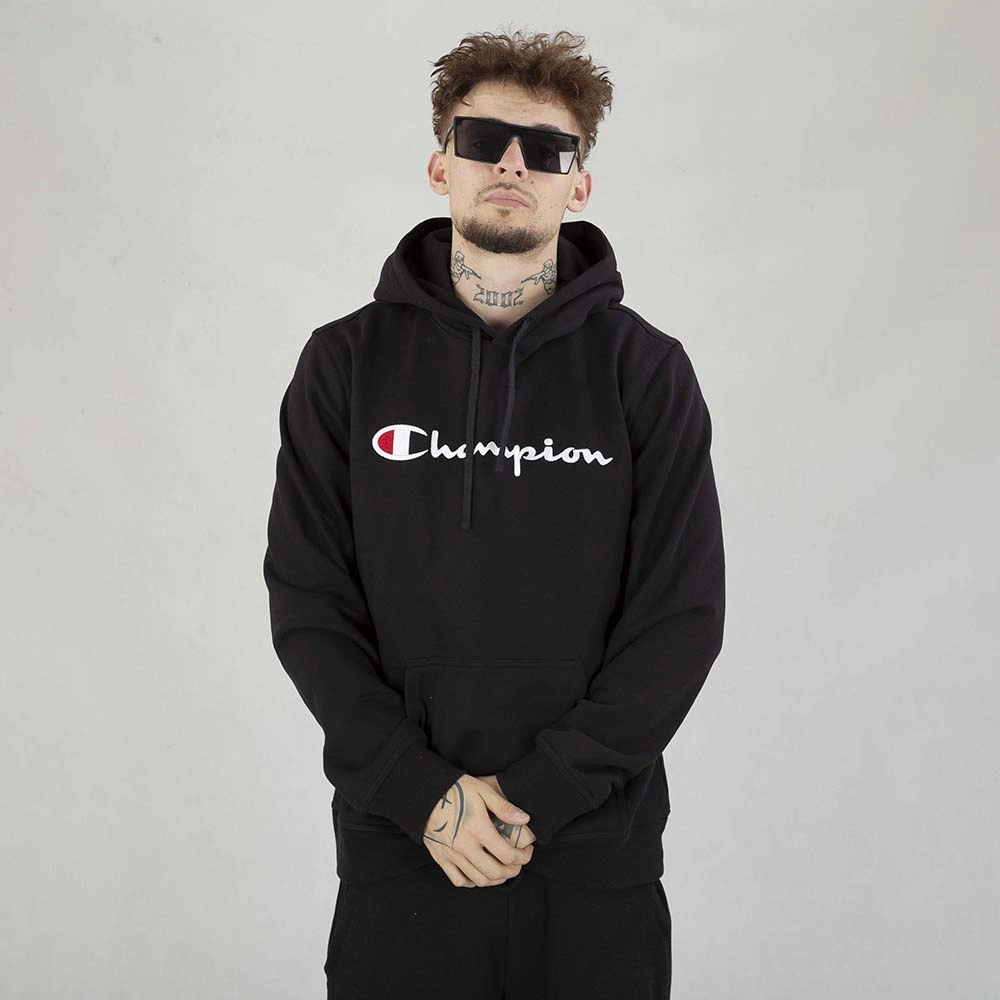 Bluza Champion Hoodie 220253 czarna najlepsza cena Sklep Unhuman Streetwear