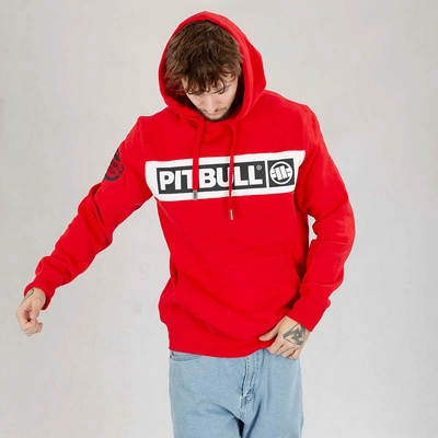 Bluza Pit Bull Hoodie Sherwood czerwona