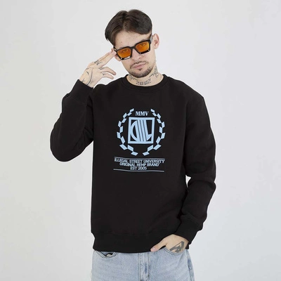 Bluza Diil Crewneck Laur czarna niebieska