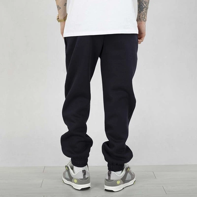 Spodnie Dresowe El Polako Slim Fit Small Classic granatowe