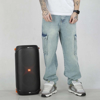 Spodnie Baggy I8 Denim BAG39 jasny niebieski