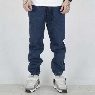 Spodnie Jogger I8 Denim BOY34 ciemne niebieskie