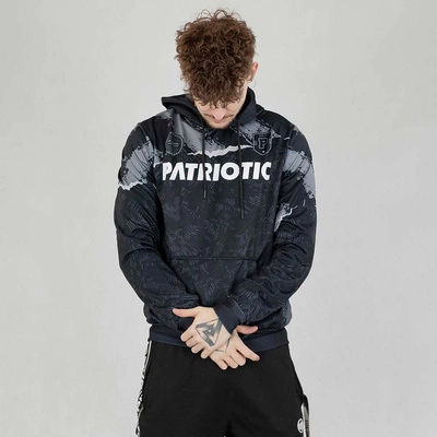 Bluza Patriotic Hoodie F-Print Football czarna