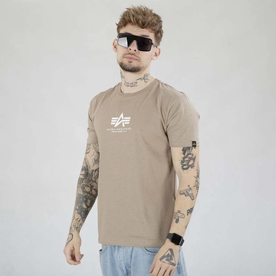 Koszulka Alpha Industries Basic T ML 118533 beżowa