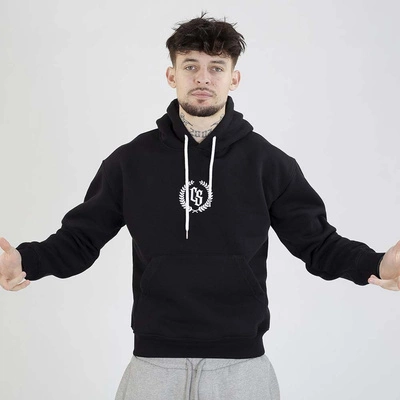 Bluza Hoodie Ciemna Strefa Oversize CS Laur czarna biała