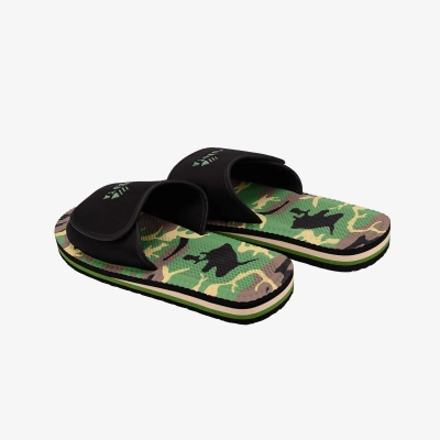 Kubota Klapki Rzep  moro czarne