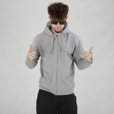 Bluza Hoodie Niemaloga Light Zip szara