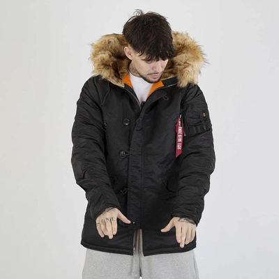Kurtka Zimowa Alpha Industries N3B VF 59 103141 czarna