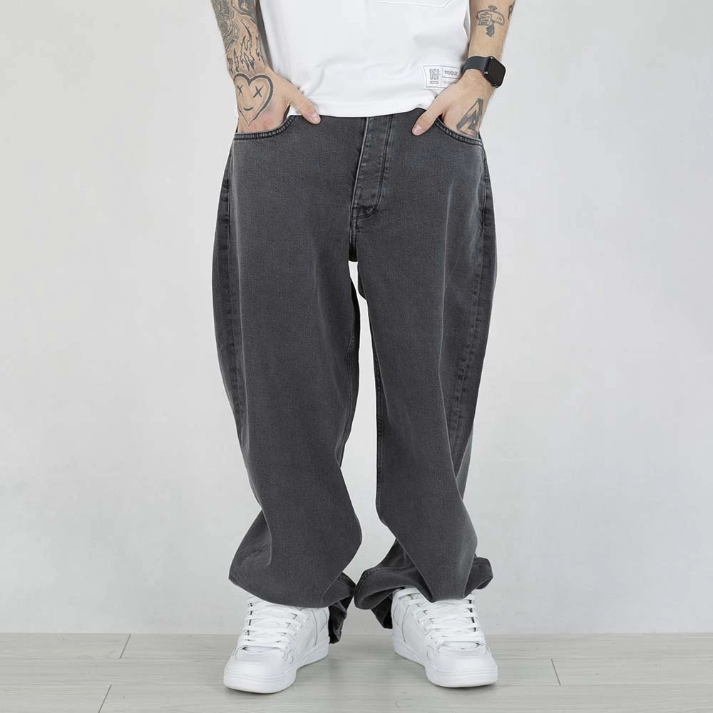 Spodnie Jeansowe Homeboy X-Tra Monster Denim washed grey