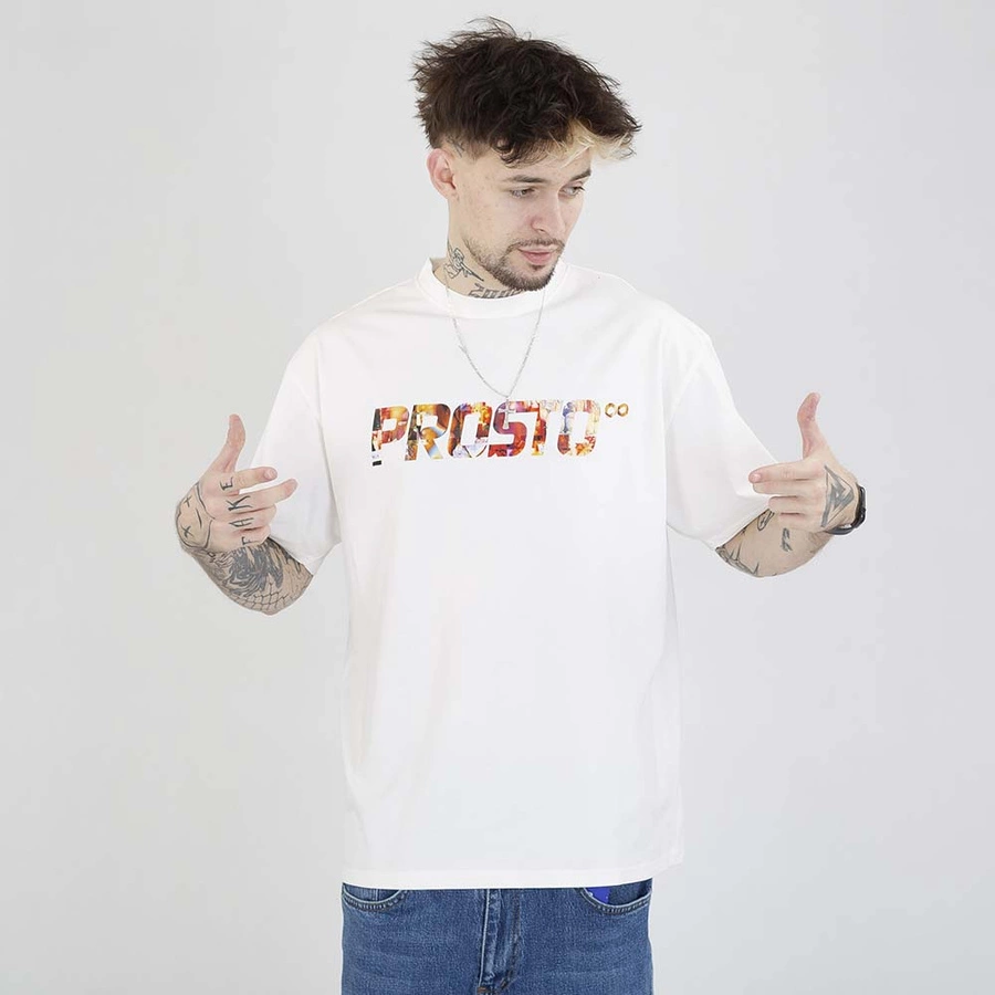 Koszulka Prosto Rated ecru